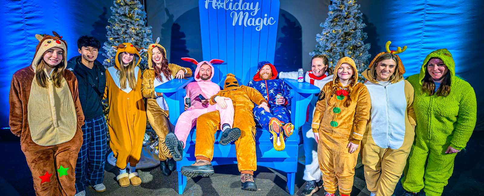 Family at Holiday Magic