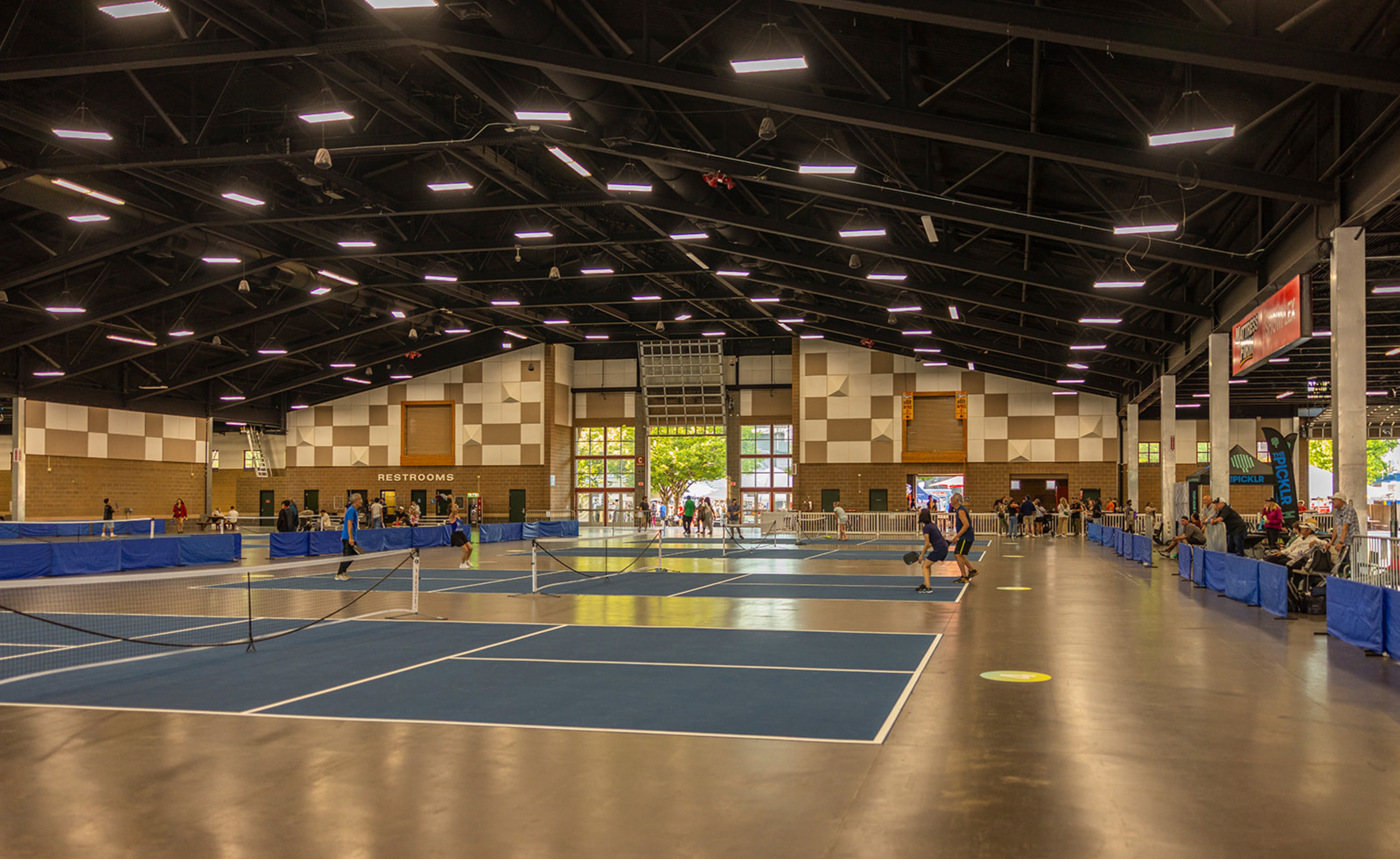 Pickleball courts at The Taste NW