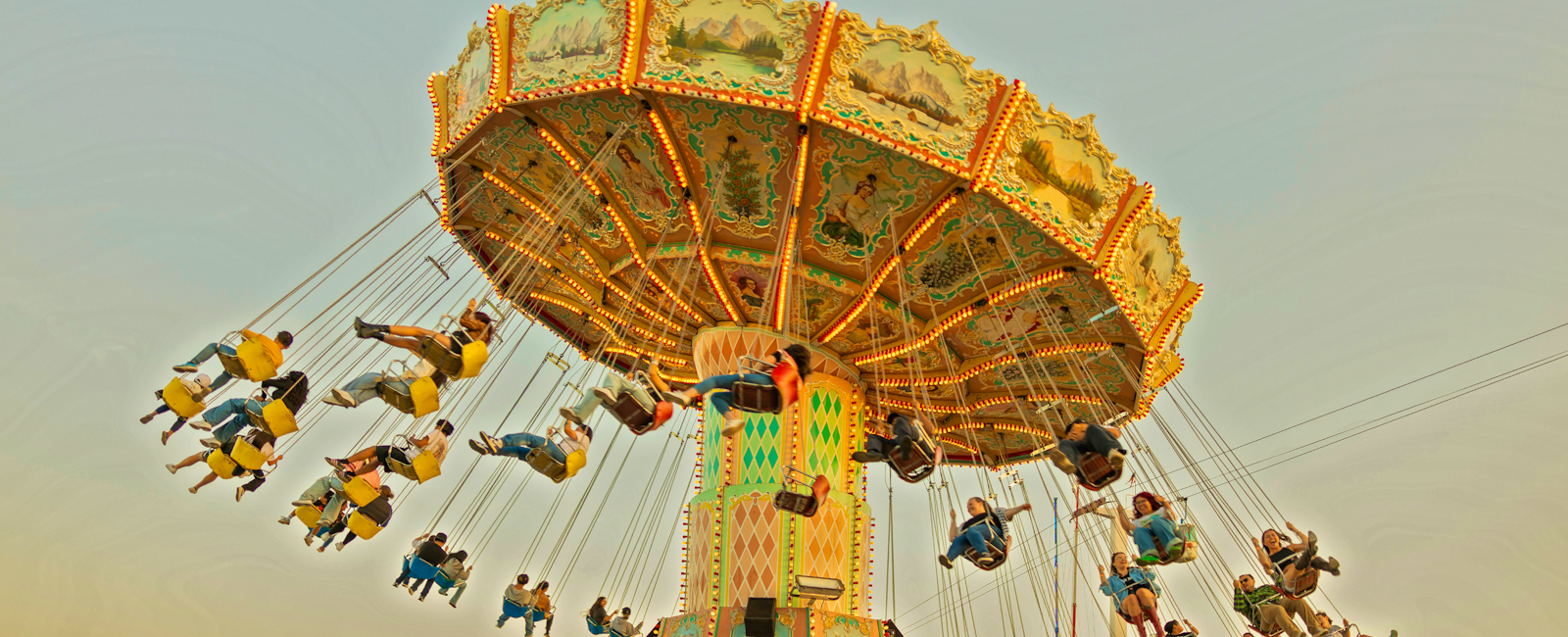 swing ride at the washington state fair