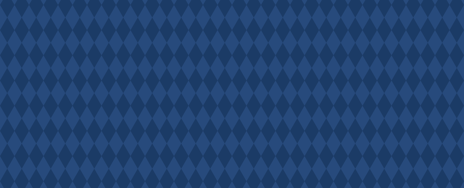 Blue diamond pattern with light and dark blues.