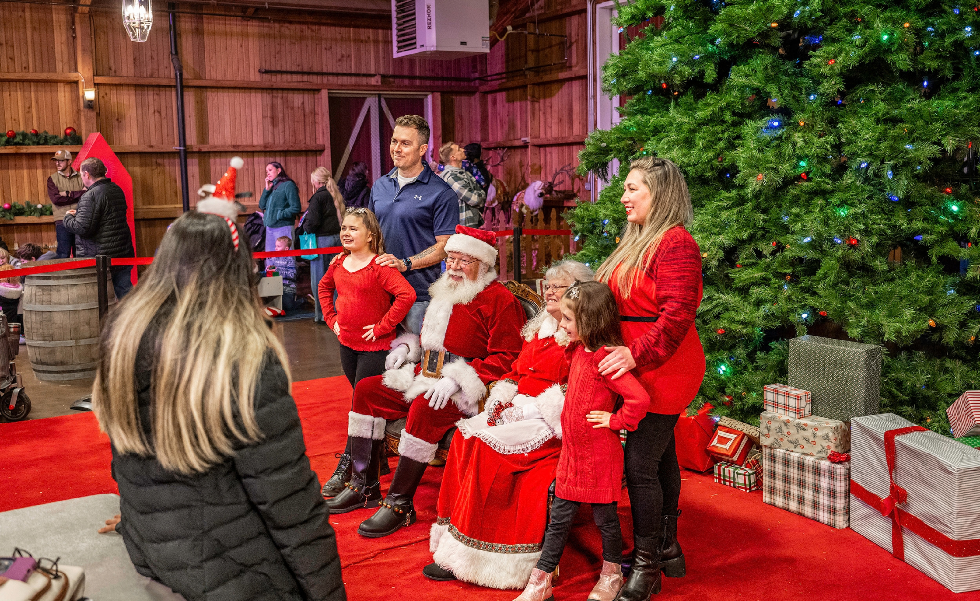 Santa Photos at Santa's Clubhouse