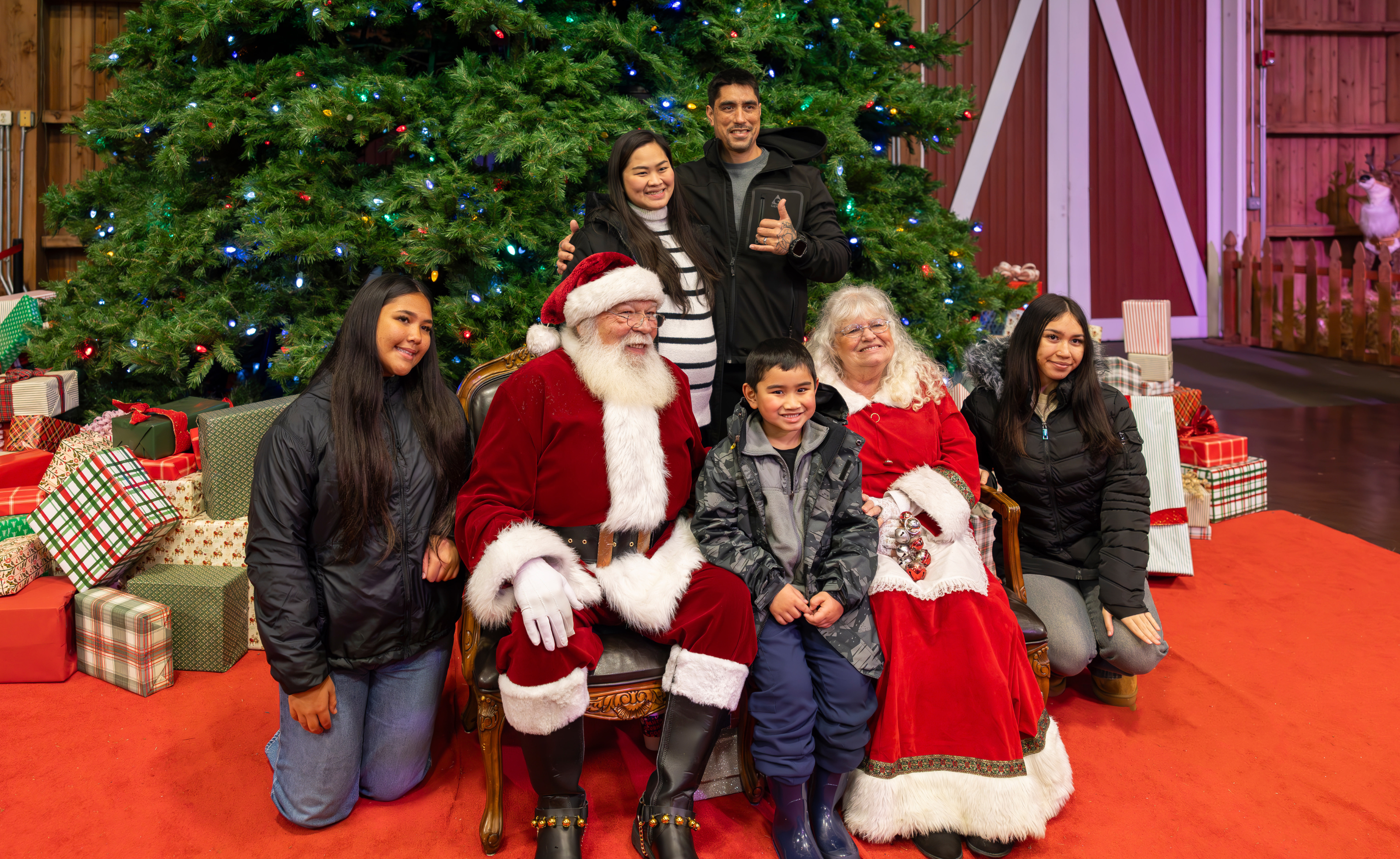 Family Santa Photos
