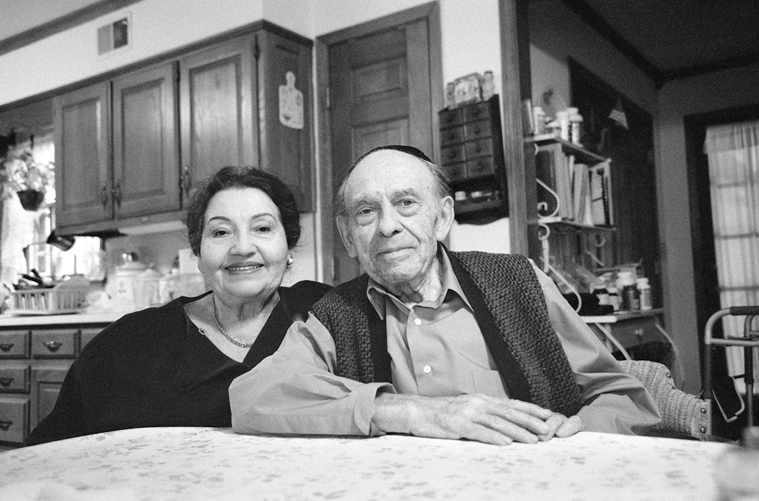 A photo of Betty and Cantor Isaac Goodfriend