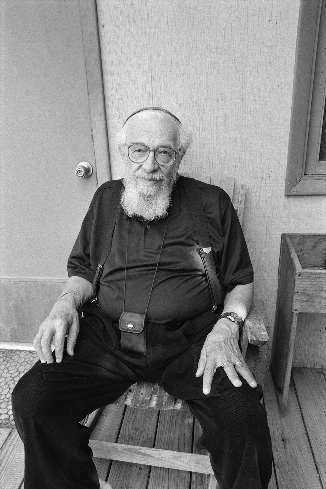 A photo of Reb Zalman Schachter-Shalomi