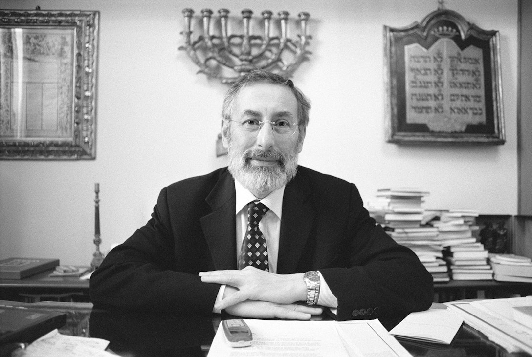 A photo of Rabbi Riccardo Di Segni