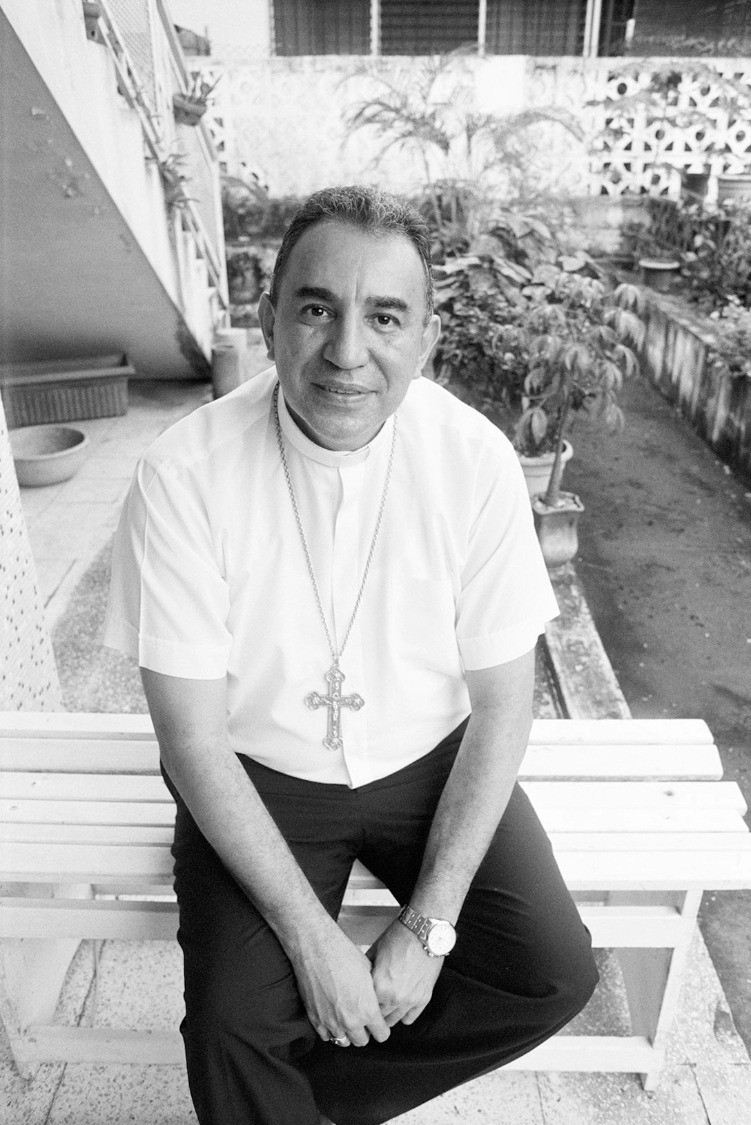 A photo of Archbishop José Domingo Ulloa Mendieta