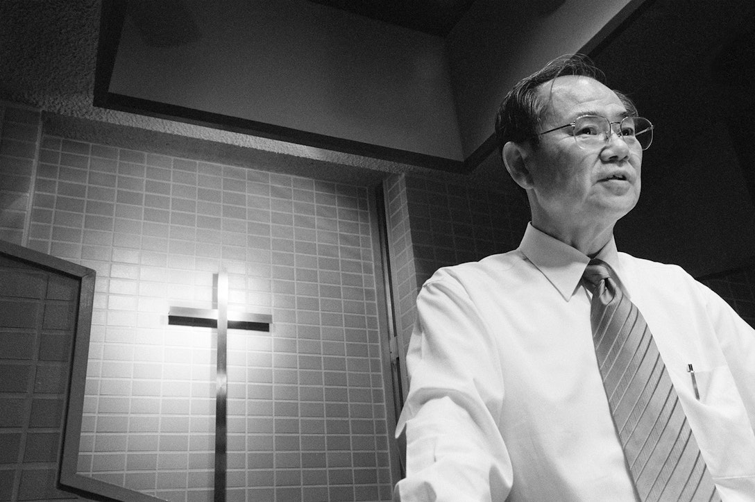 A photo of Reverend Timothy Himei