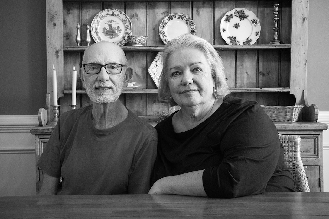 A photo of Paul Serwinek, Ph.D., and Marlene Serwinek