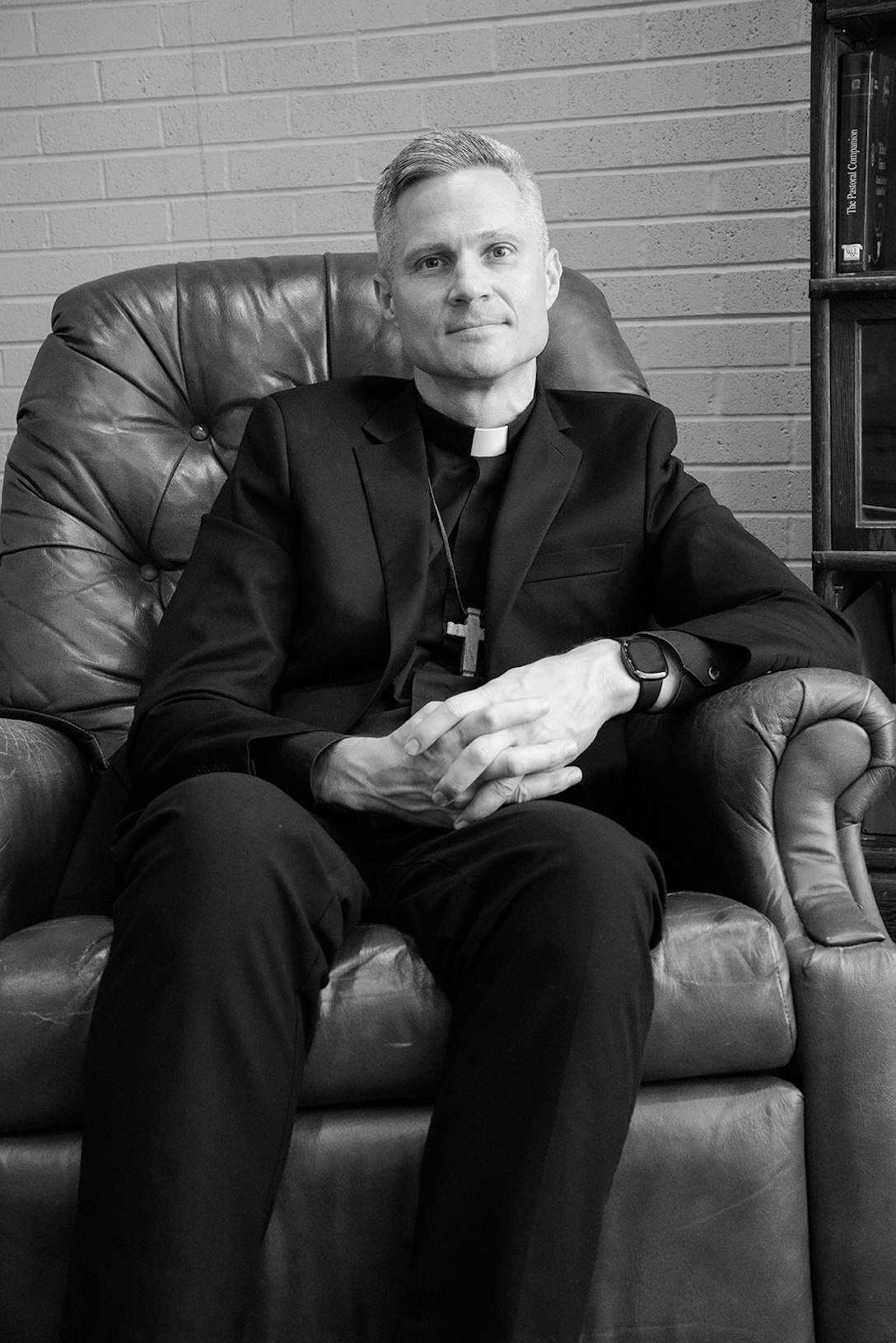 A photo of Father Aaron Wessman 
