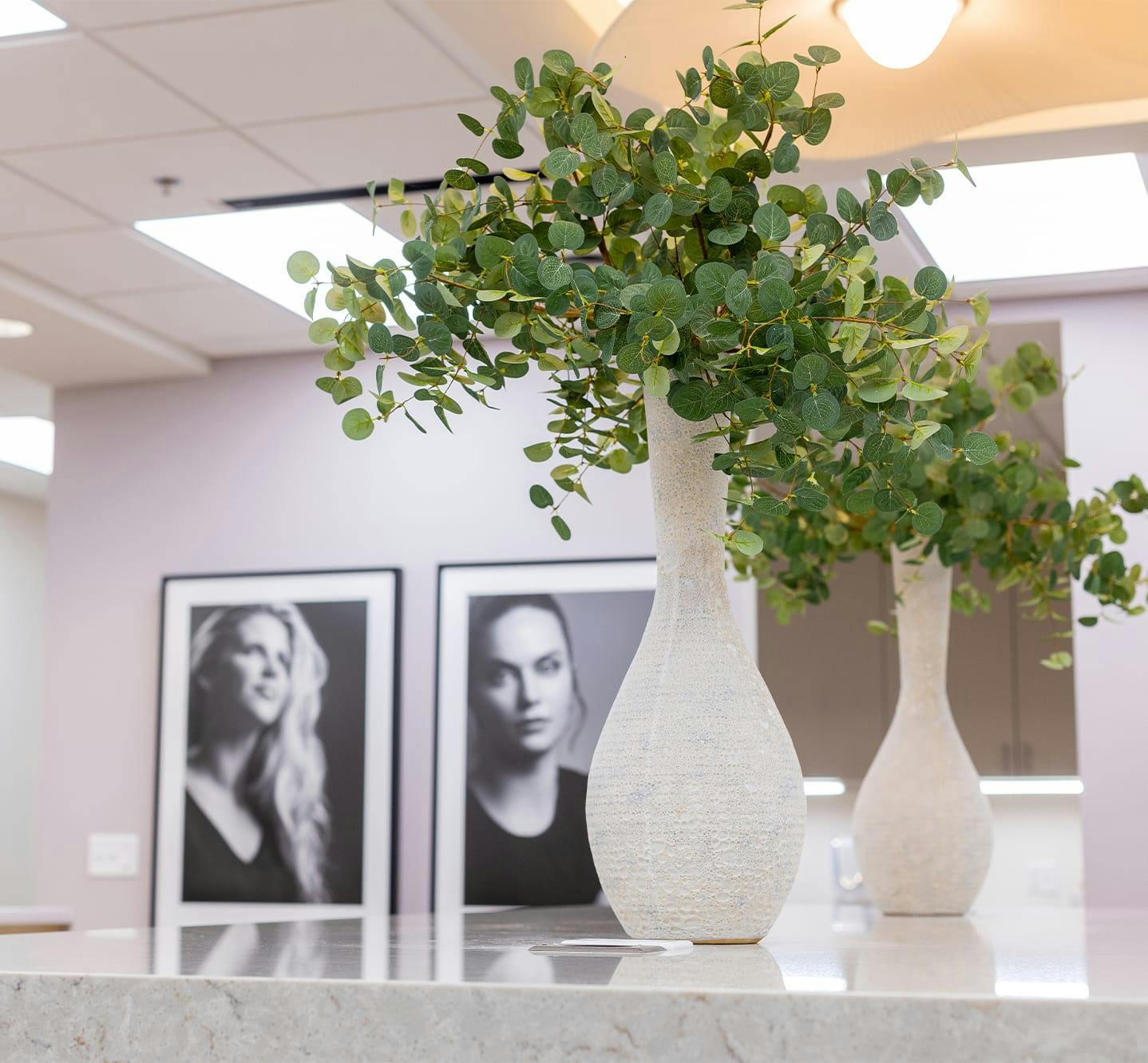 Sherman Aesthetic Center reception area