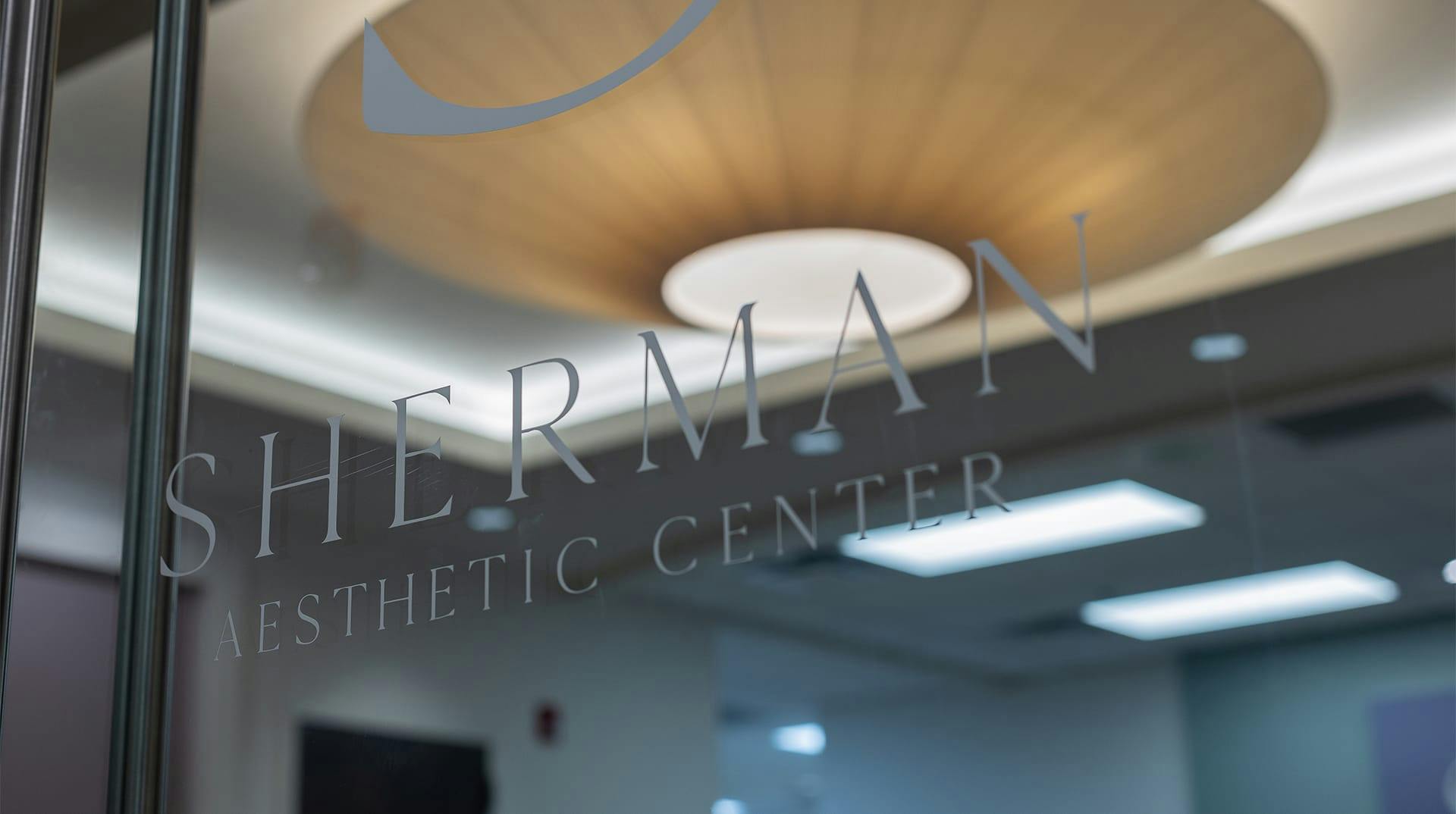 Sherman Aesthetic Center signage