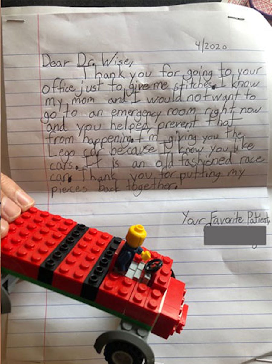 Thank you card