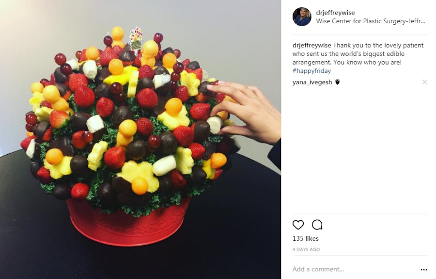 Fruit bouquet