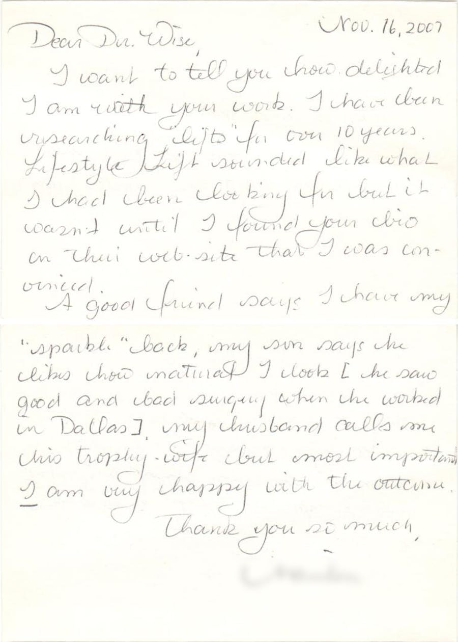 Thank you card
