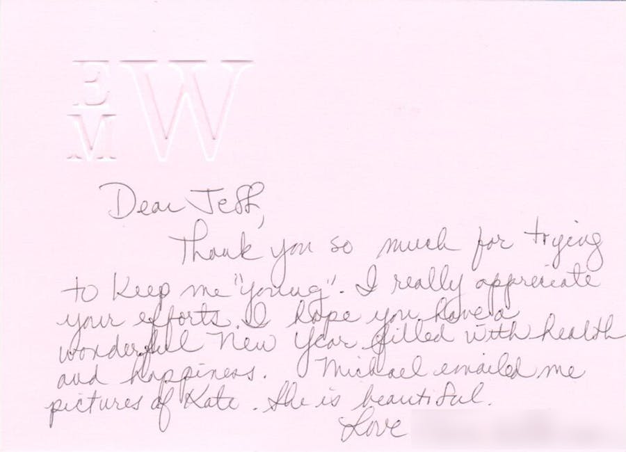 Thank you card