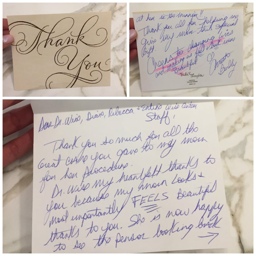Thank you cards