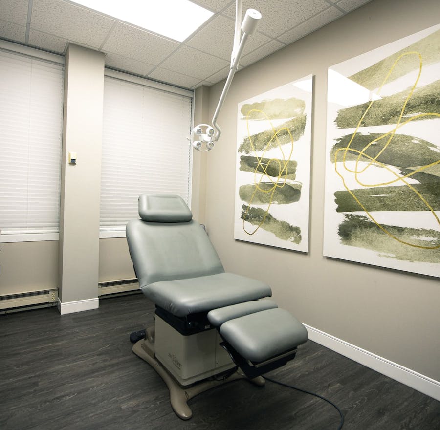 Exam room chair