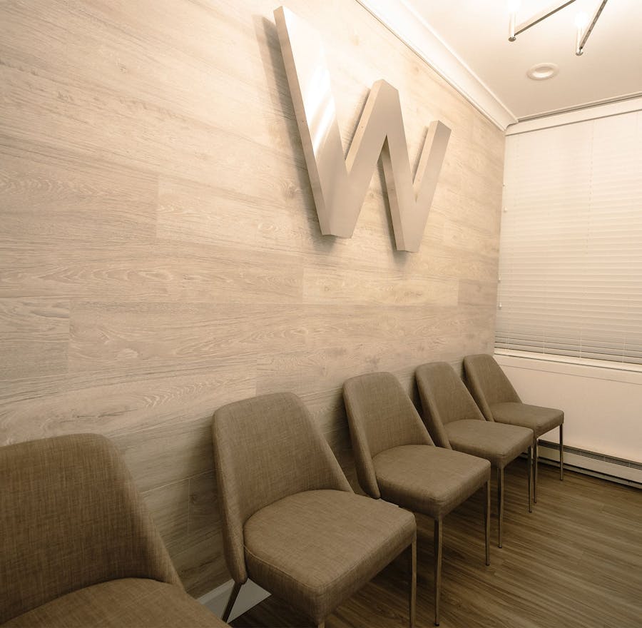 Waiting room chairs