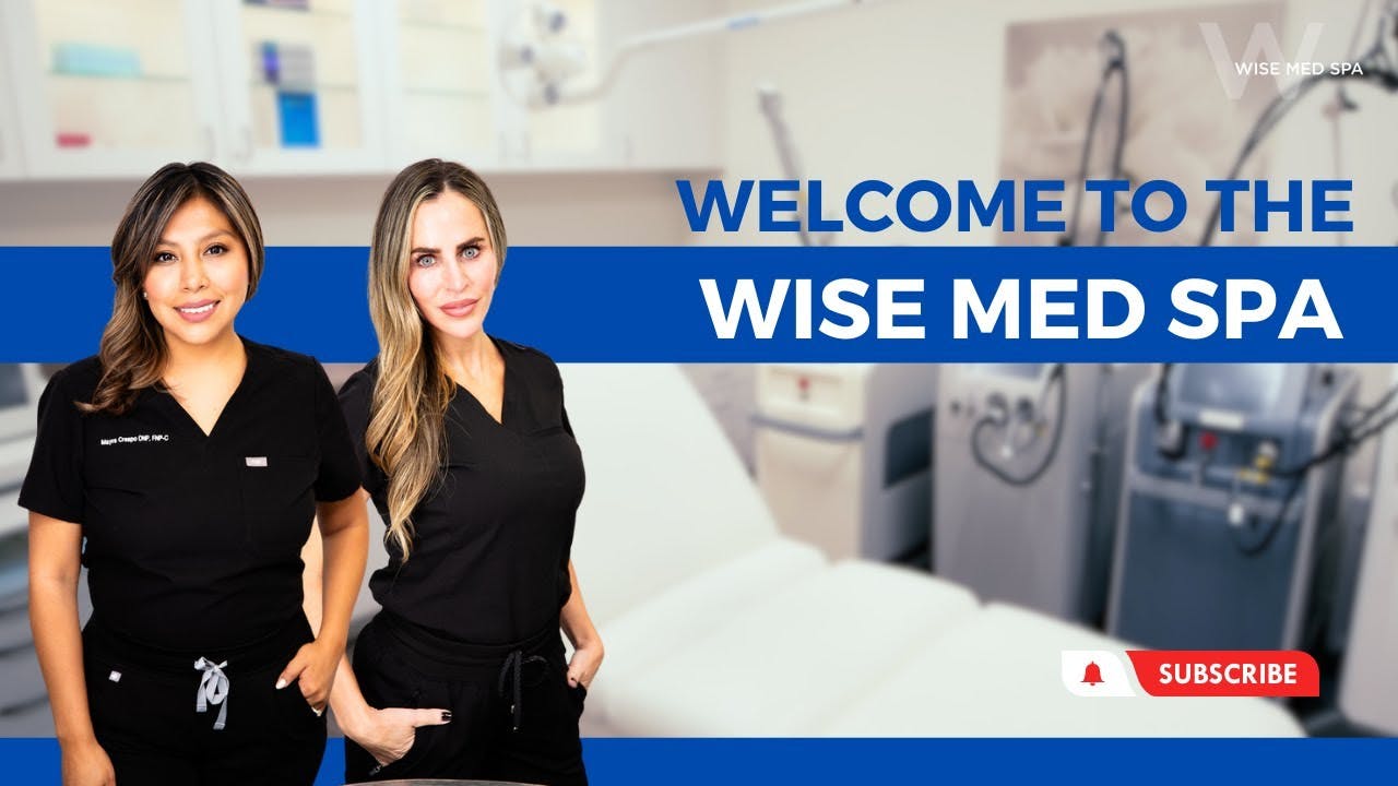 Welcome to Wise Med Spa banner