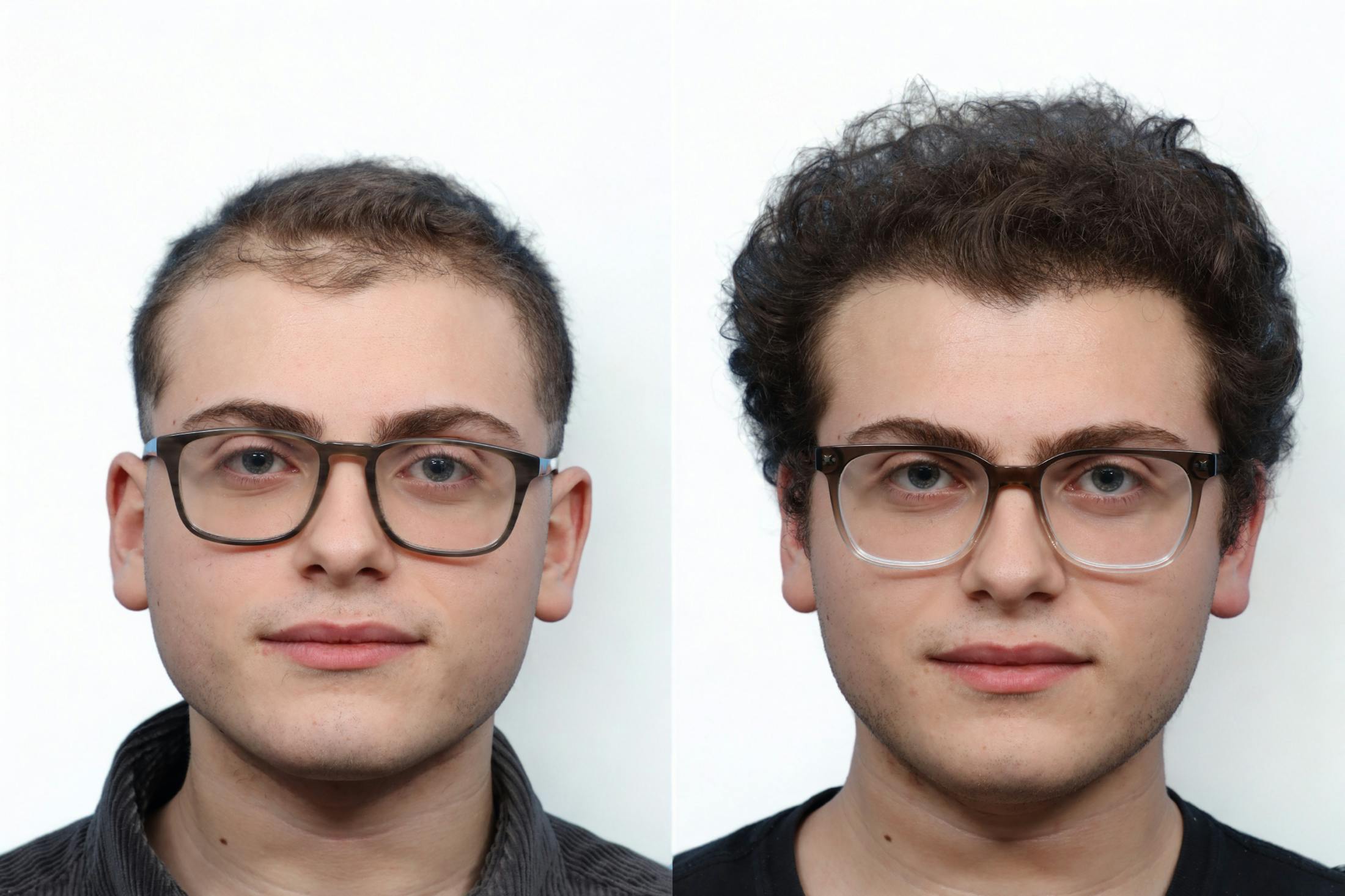 FUE Hair Transplant Before & After Gallery - Patient 353054 - Image 1