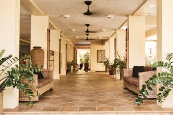 A welcoming reception