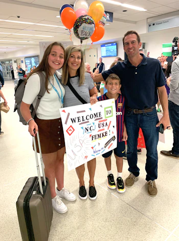High School USA - host family