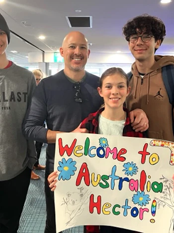 High School Australia - host family