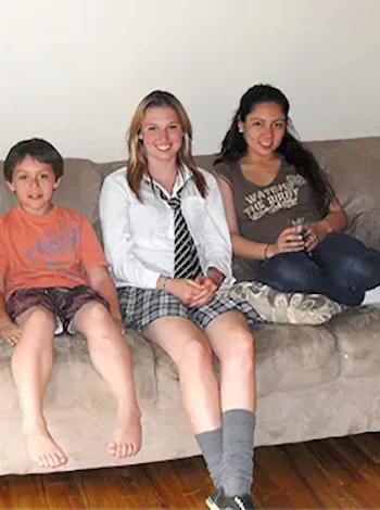 High School Chile - host family