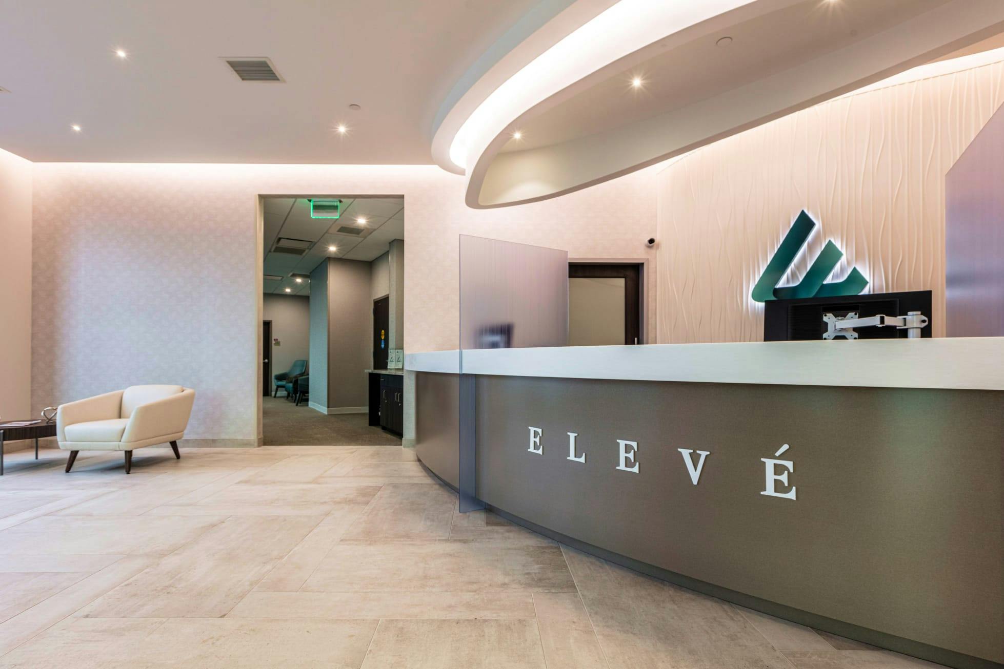 Front desk of Eleve
