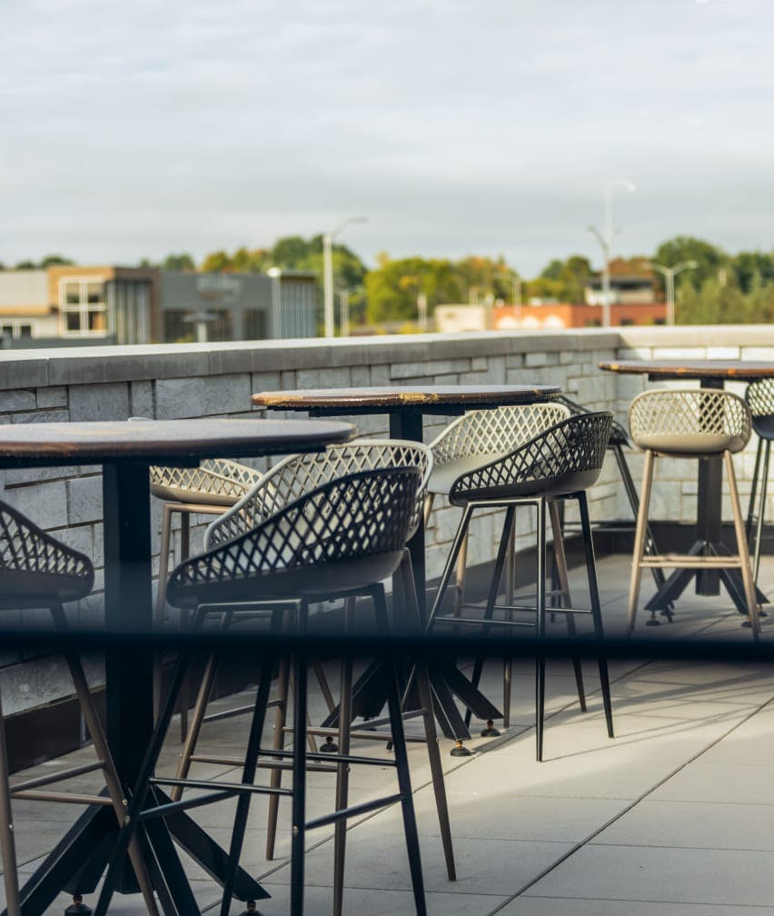 cafe tables