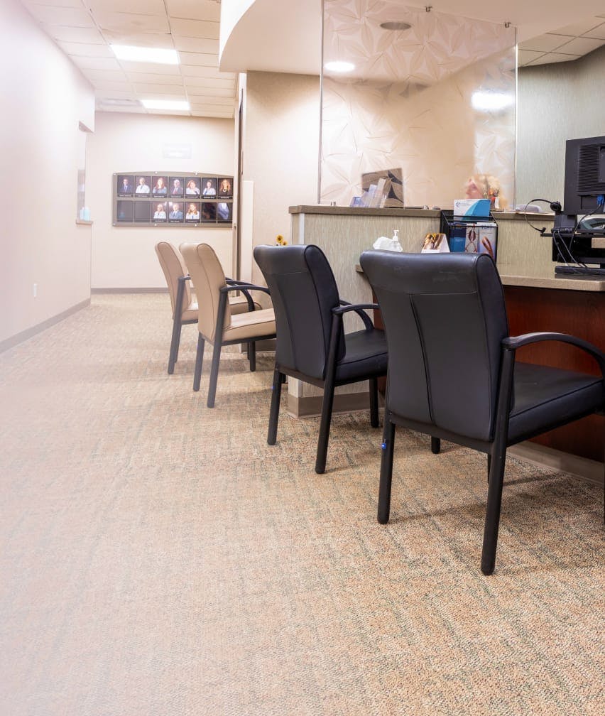 Waiting area of Surgical Associates