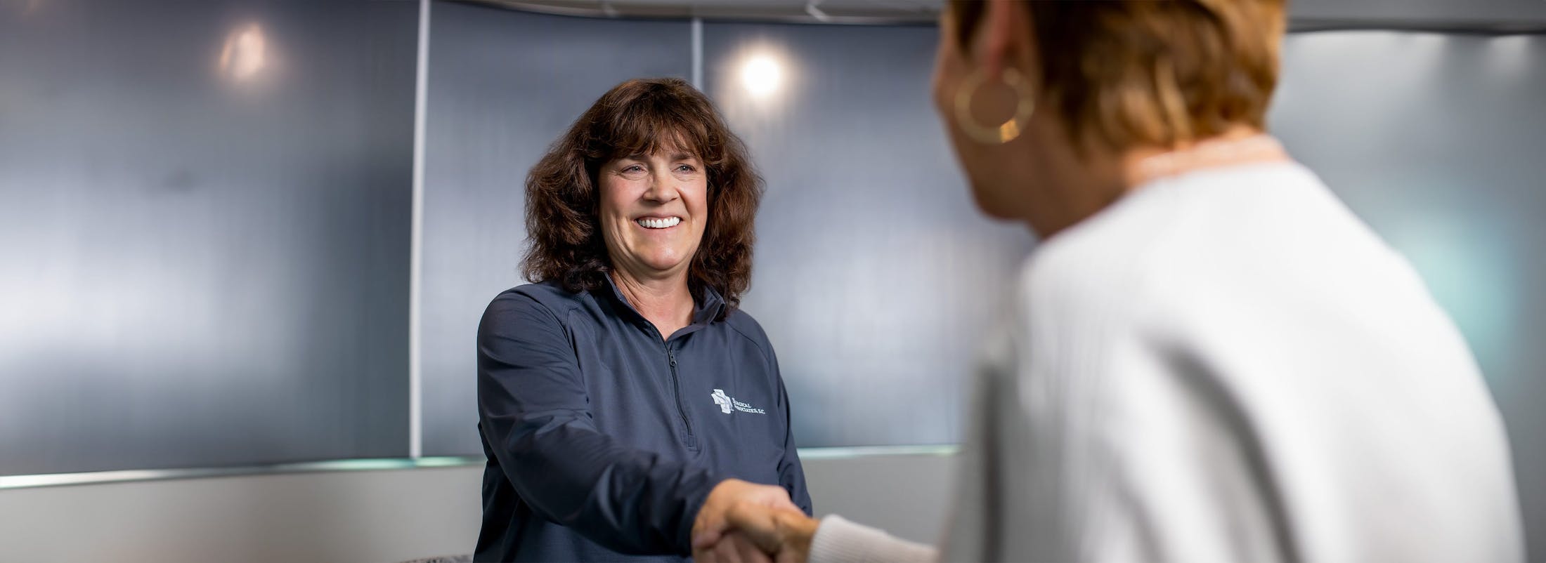 doctor meeting with patient