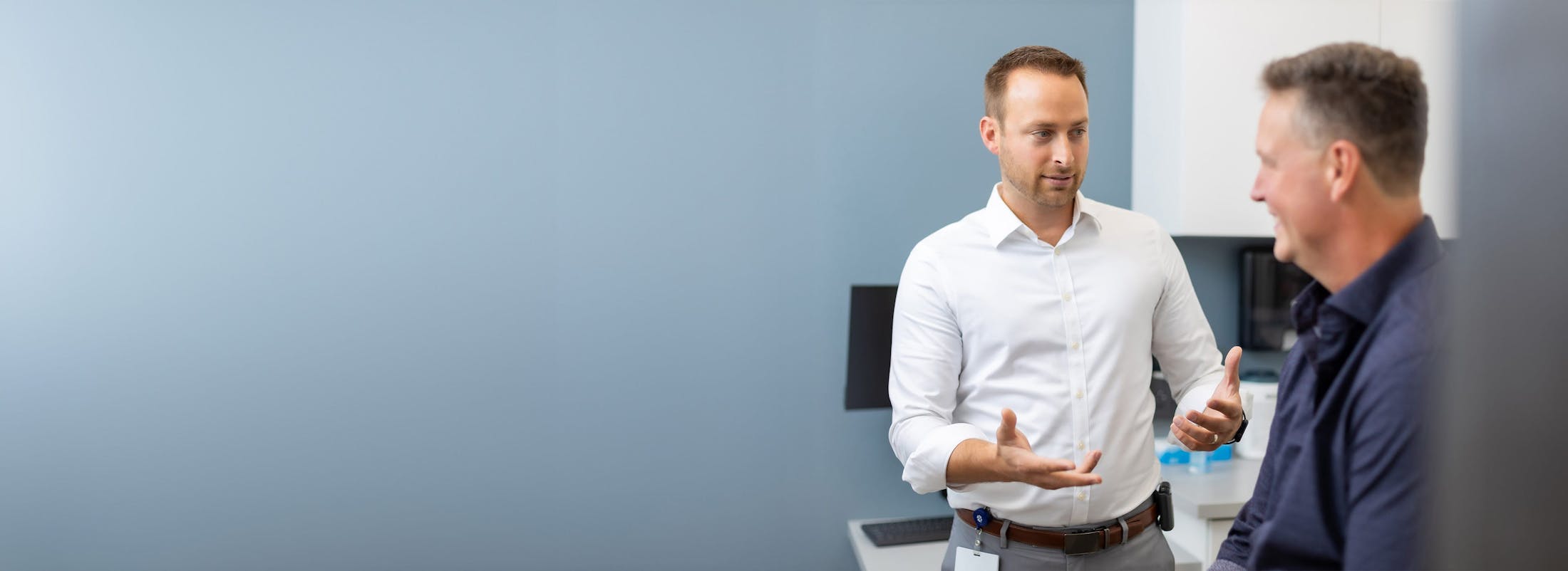 doctor meeting with patient