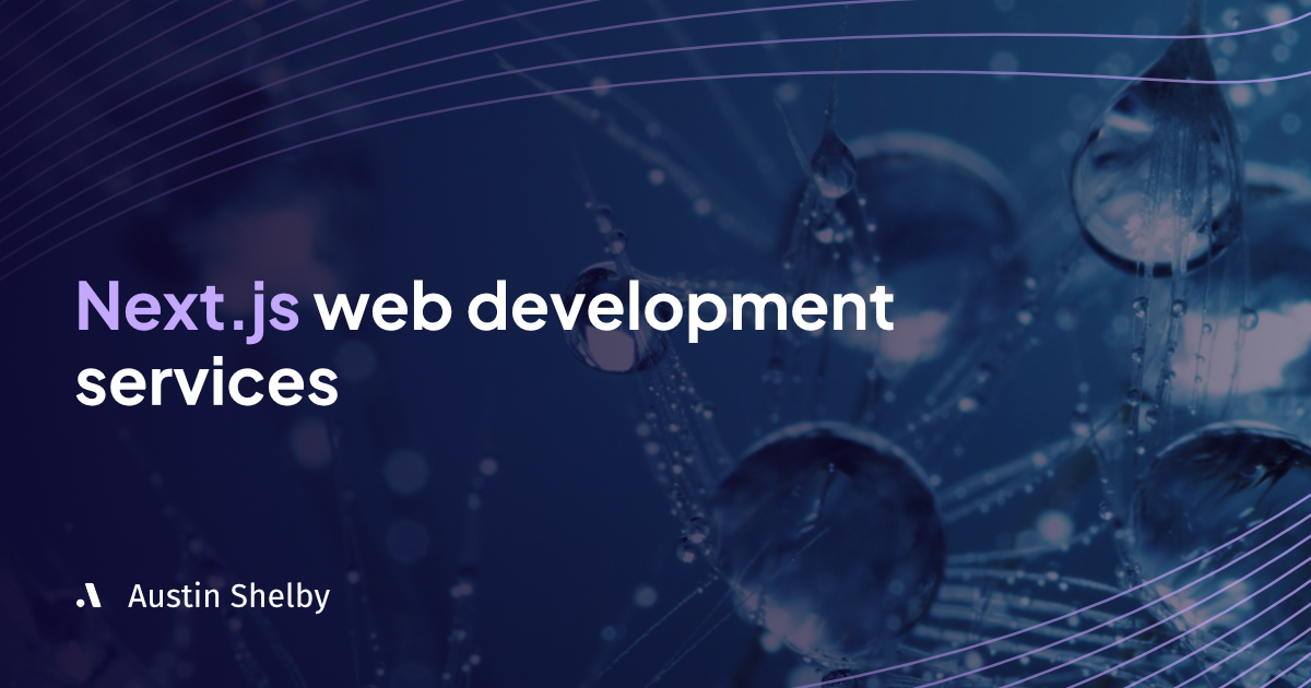 Next.js web development services