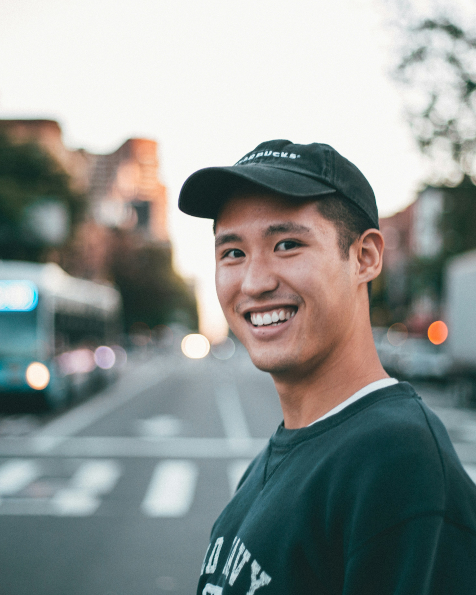 Portrait used for a contact call to action