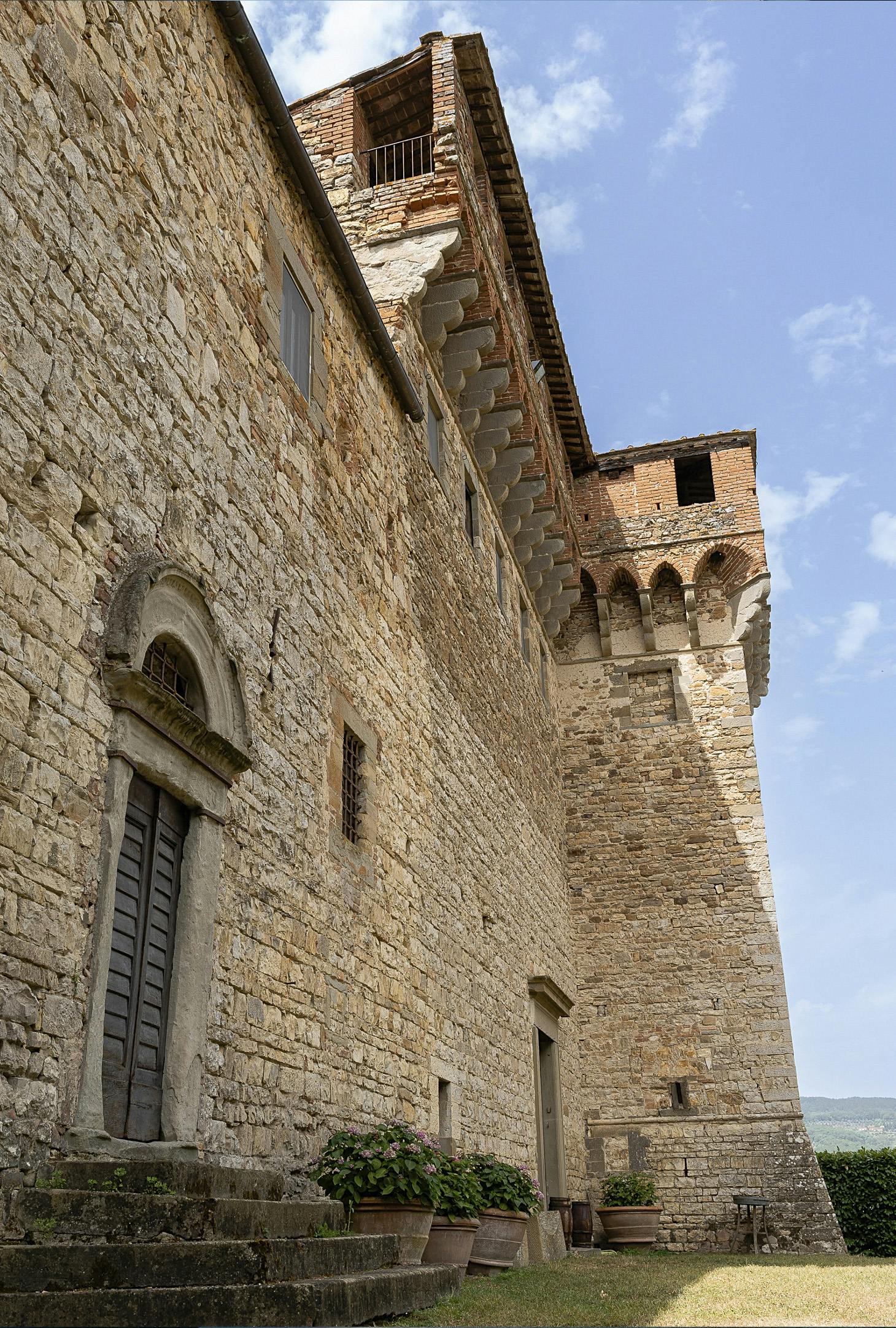 Vista del Castello del Trebbio