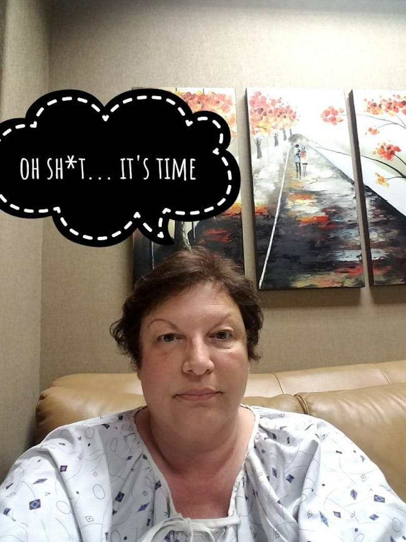 Patient with Speech bubble