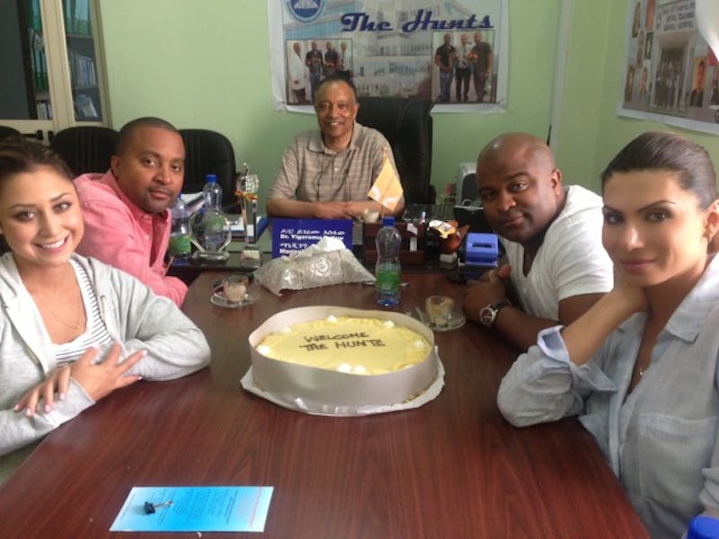 Group of people at a table