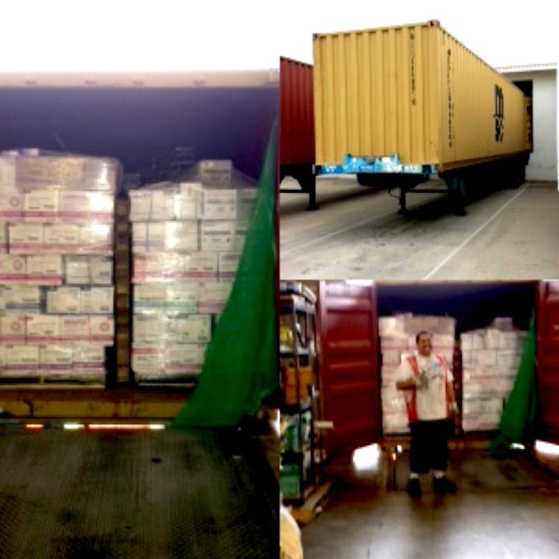 Inside of a building