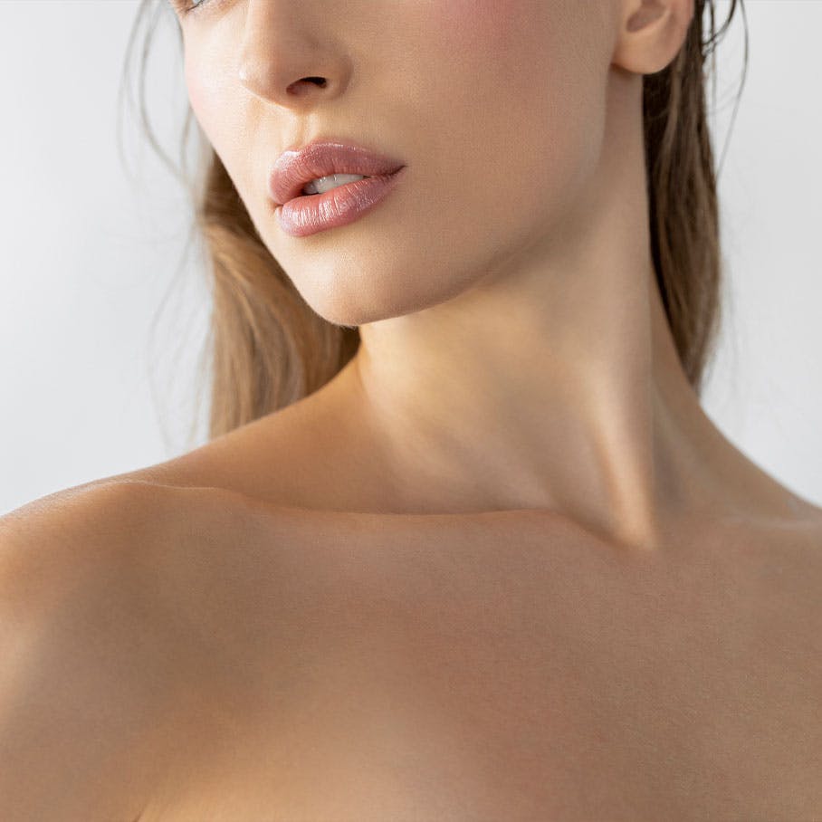 woman after lip fillers in Winter Park, FL