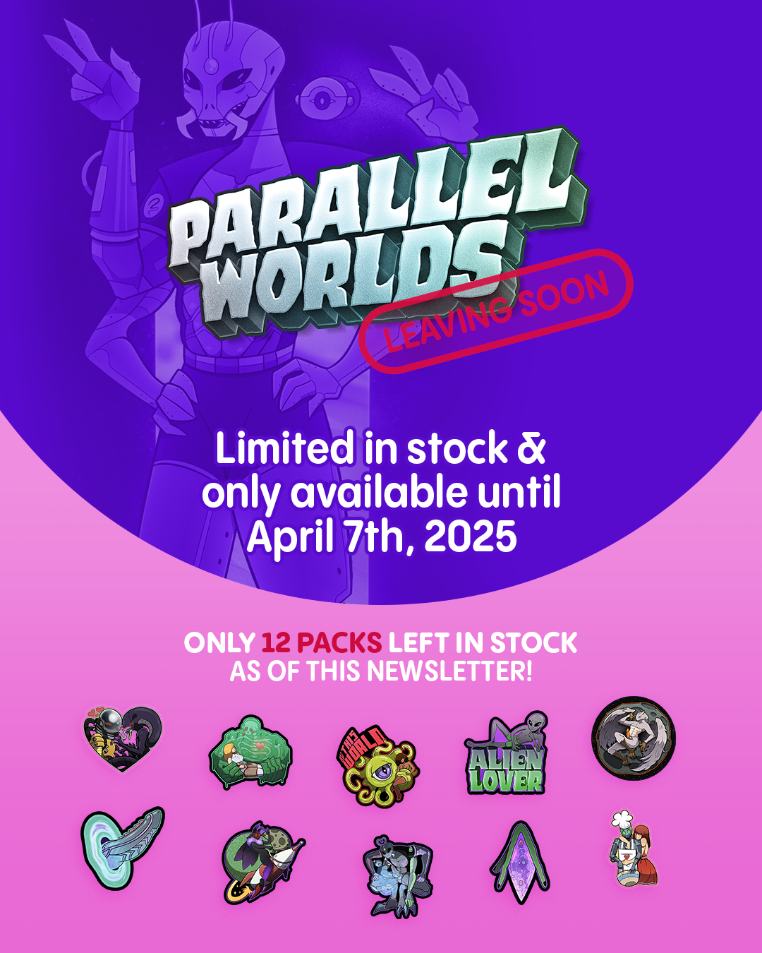 Monster Smut Sticker Club News for March 2025