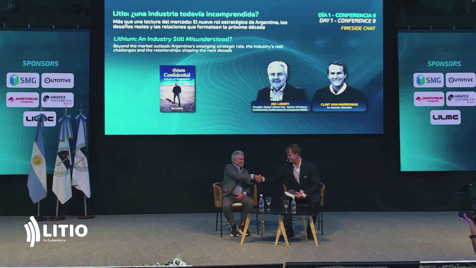 Joe Lowry Interview on Stage | Lithium in South America 2026