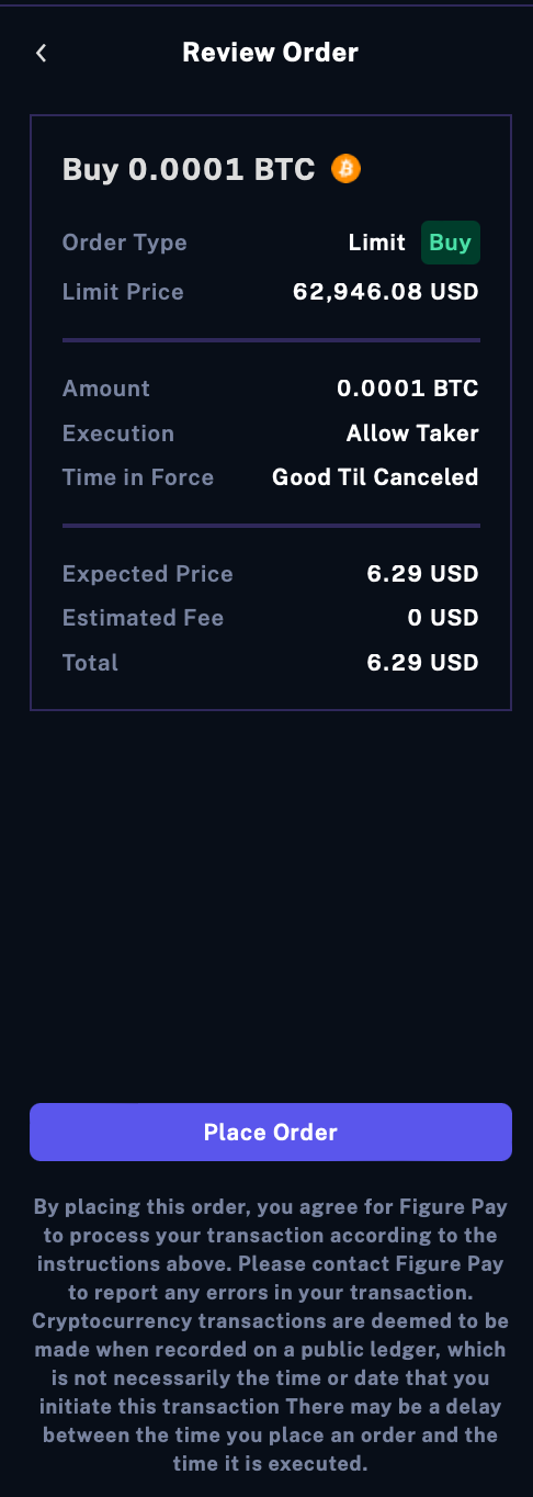 review order example