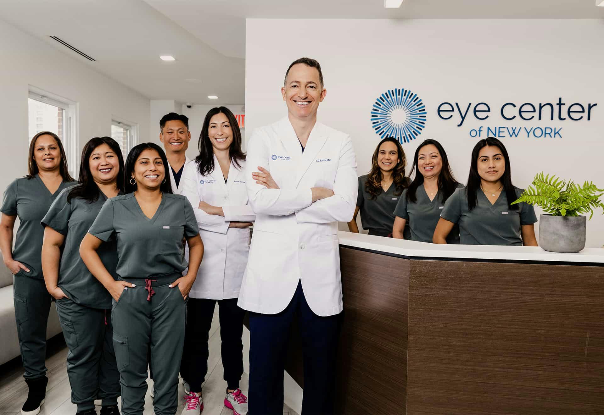 The whole Eye Center of New York team