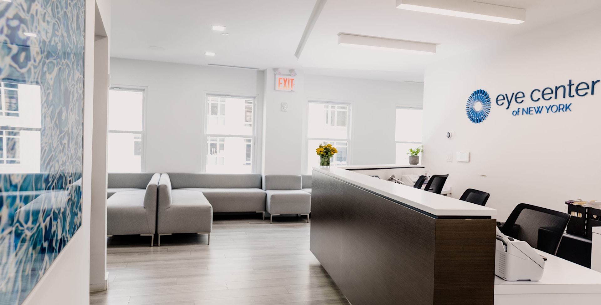eye center reception