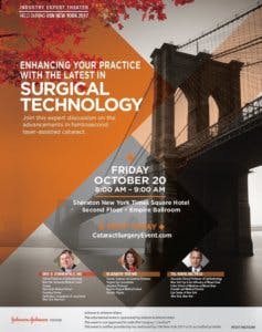 Dr. Raviv Kicks off Ocular Surgery News New York – Eye Center of New York