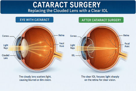 Cataract Surgery Infographic