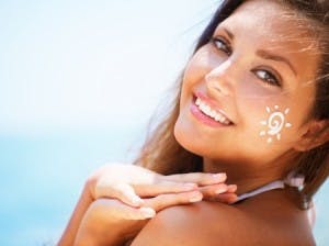 Image of woman at the beach