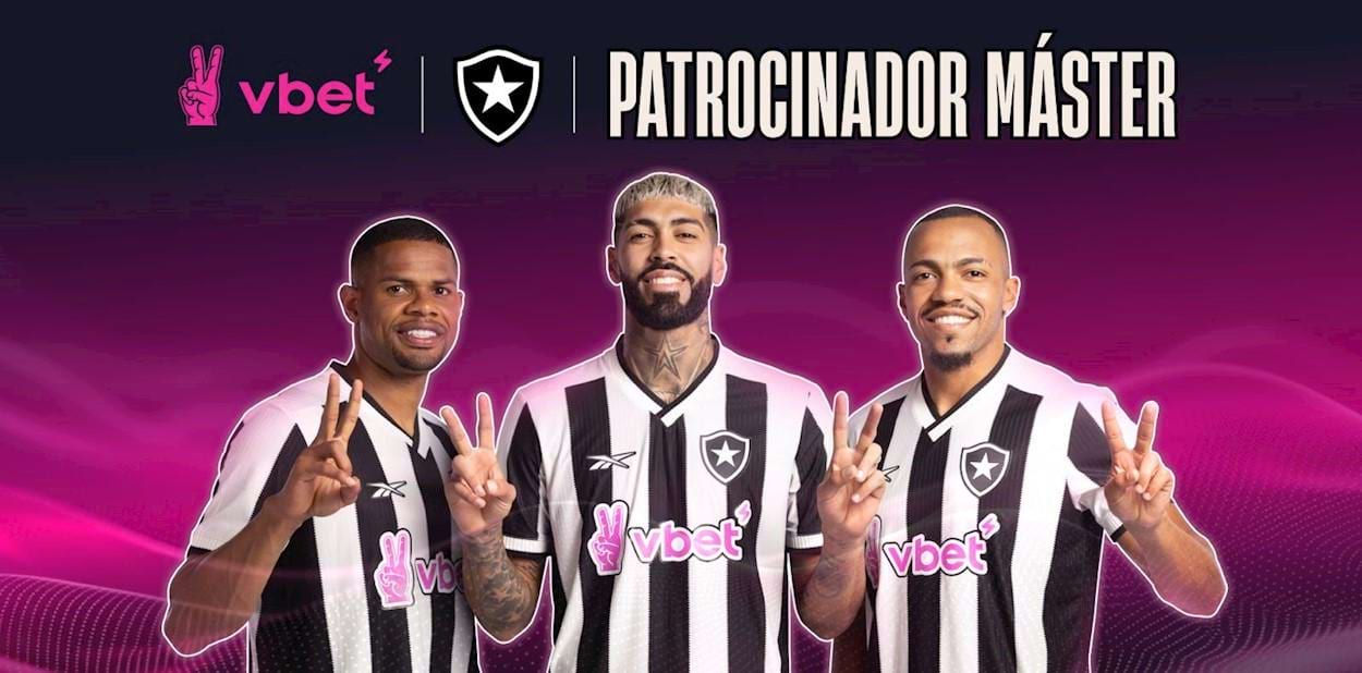 Botafogo anuncia VBet como patrocinadora máster