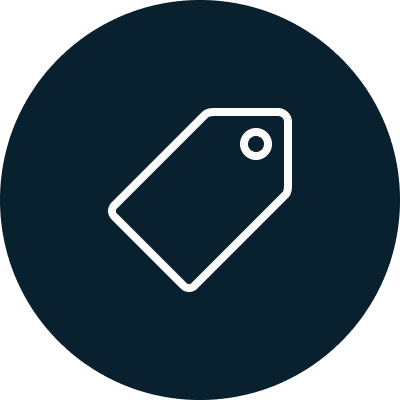 Clear cost: Fixed rates come standard.